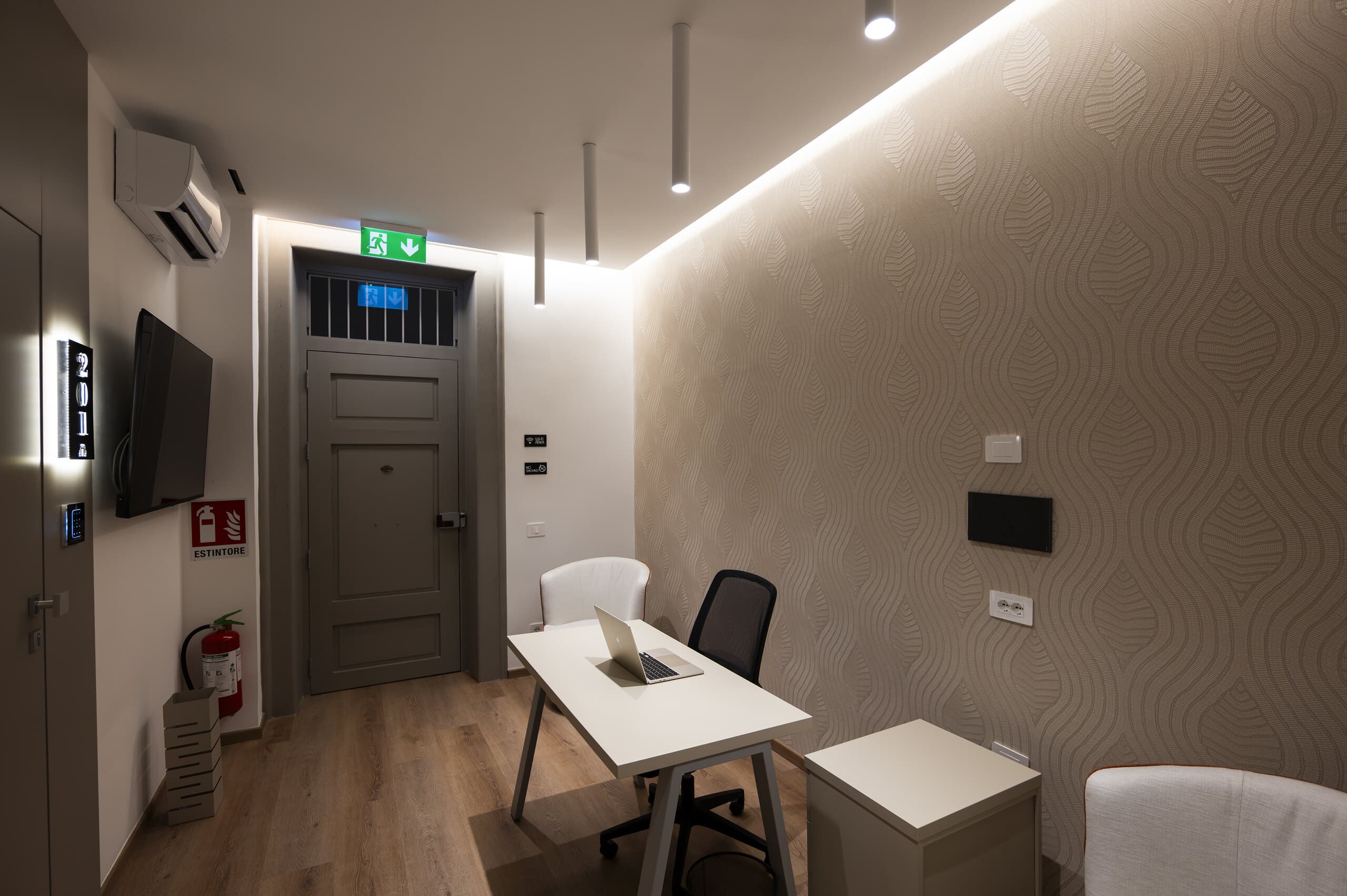 Reception del B&B Gallery Luxury