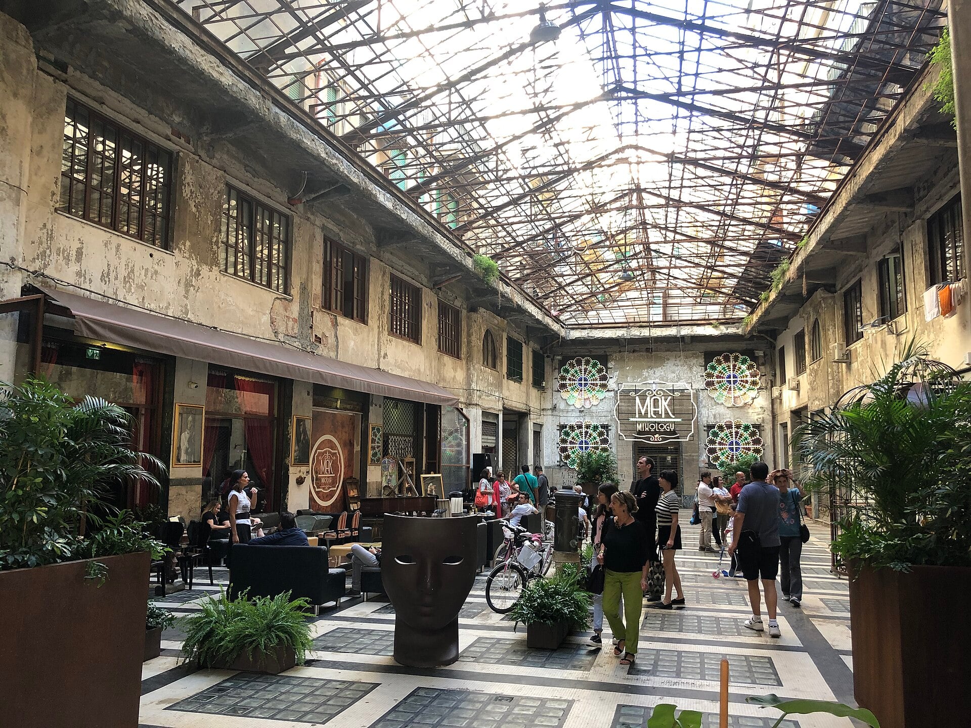 La Galleria delle Vittorie in Via Maqueda a Palermo